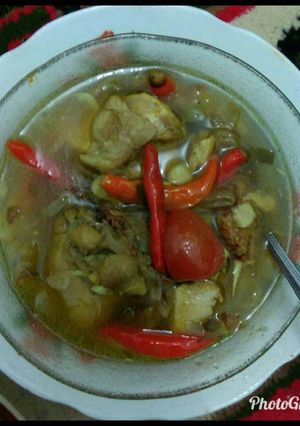 Foto resep Asem asem ayam dgn 6 bumbu dapur