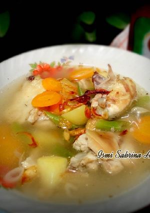 Foto resep Sup Ayam Dengan Sayuran