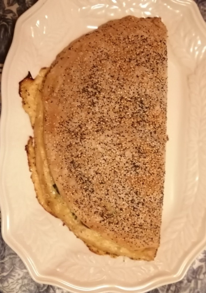 Una foto de Spanakópita con masa hojaldre sin gluten