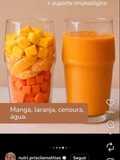 Suco de Manga, Laranja e Cenoura