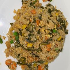 A picture of Molatsa rice (Biryani rice).