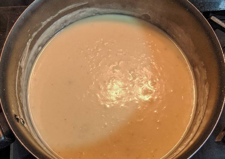 Molho Béchamel vegano/ Molho branco de soja