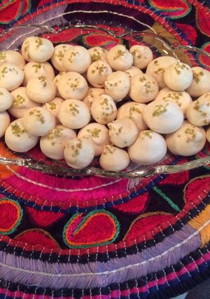 عکسی از دستور مرنگ پفکی