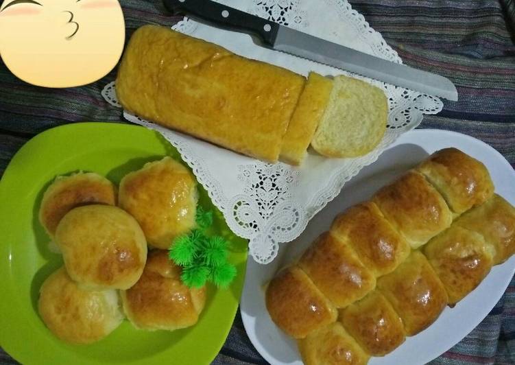 Resep: Roti Tawar+Roti Sobek Coklat Enak