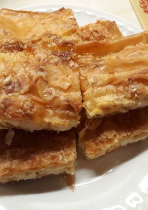 Φωτογραφία της συνταγής Απλή παραδοσιακή τυρόπιτα 👩‍🍳🧀