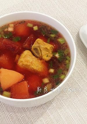 甜菜根排骨湯 的食譜成品照片