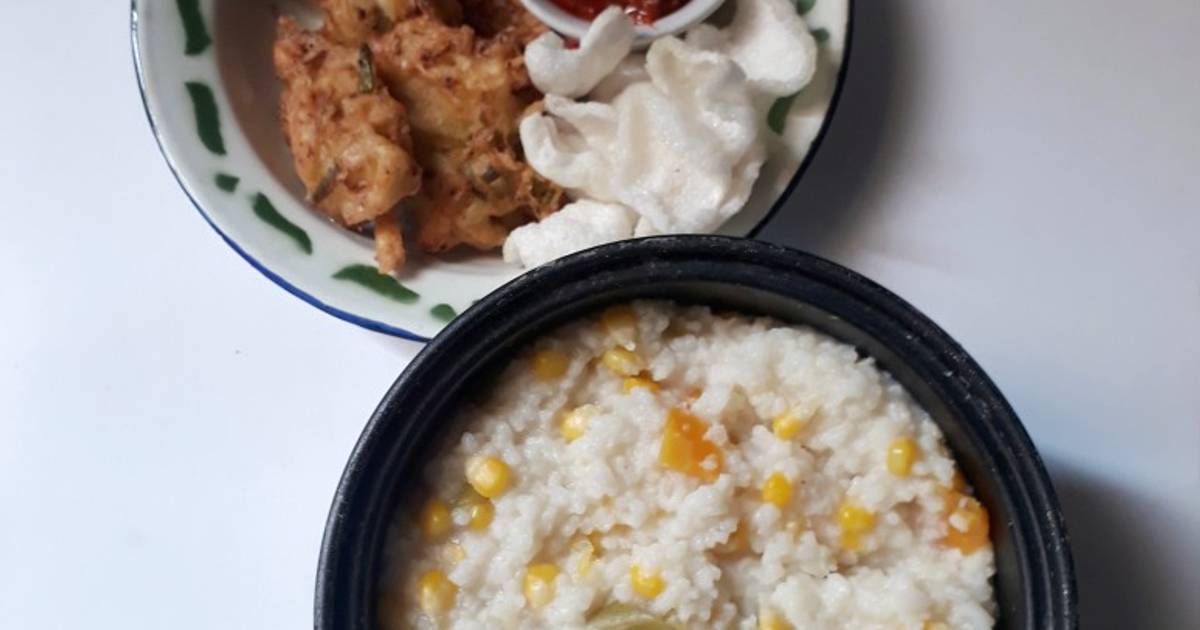 113 resep bubur nasi megicom enak dan mudah - Cookpad