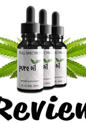 A picture of Full Spectrum Pure Oil Reviews.