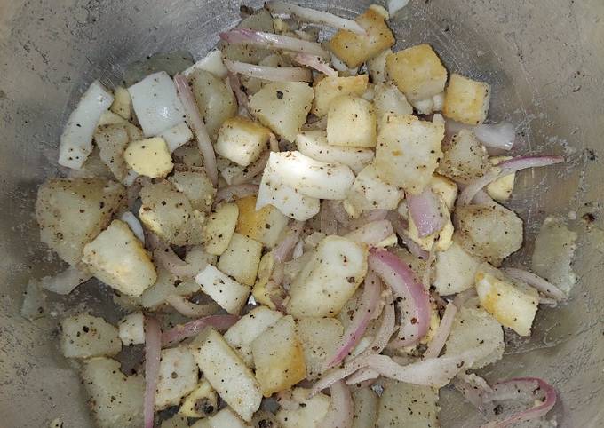 Paneer Potato Salad