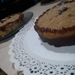 Una foto de "Budín de pan" sin huevos