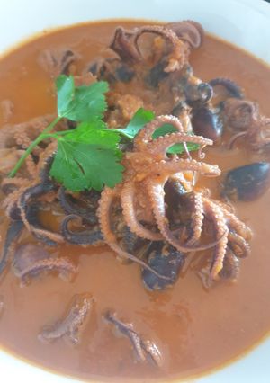Una foto de Pulpitos en su salsa con Mambo