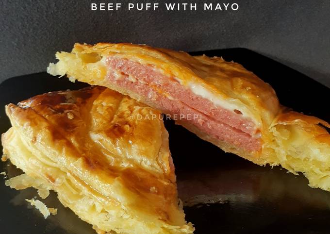 Beef Puff w/ Mayo 🥐🥩