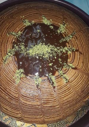 صورة لوصفة كيكه الزيبرا وﻻ اسهل