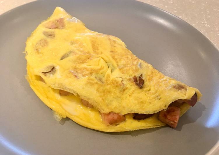 Recipe of Homemade Smoked Sausage Omelette