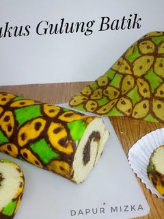 Foto resep Bolu Gulung Batik