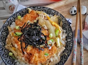 Foto resep Chicken Katsu Don🍚 #tantanganakhirtahun #masakditahunbaru