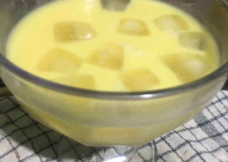 Cara Gampang Menyiapkan Durian Thai Tea Keto#Ketopad#KFLS#ketodessert#ice yang Menggugah Selera