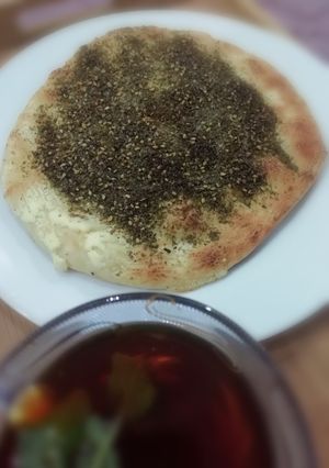 صورة لوصفة فطيرة الجبن والزعتر