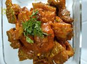 A picture of peanut karela