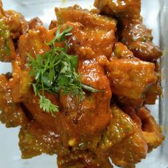 A picture of Spicy masala karela(bitter gourd).