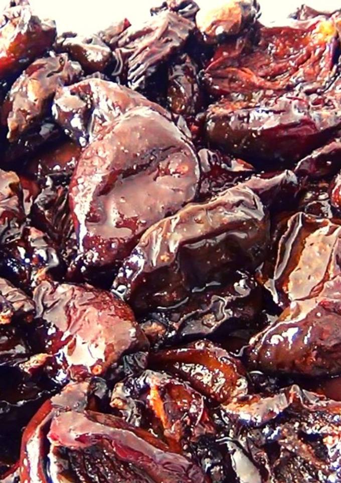 В`ялені сливи в маринаді. Цікаво і корисно