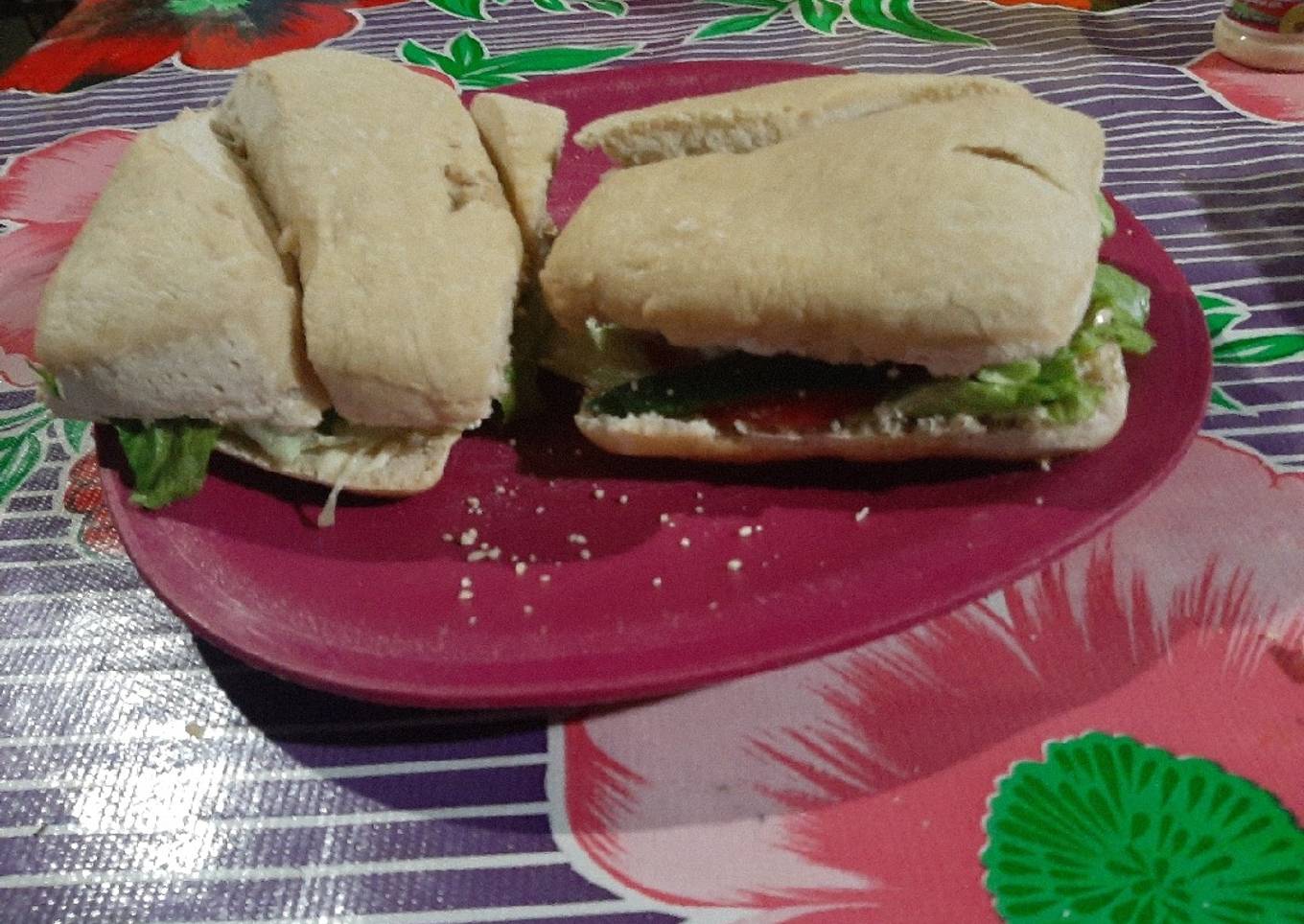 Pan ciabatta artesanal