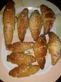 Croissant bread rolls