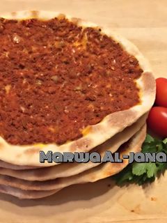 صورة لوصفة لحم بعجين العراقي