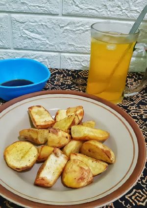 Foto resep Ubi jalar goreng praktis