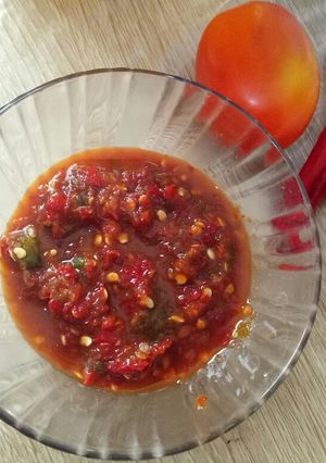 Foto resep Sambel mentah