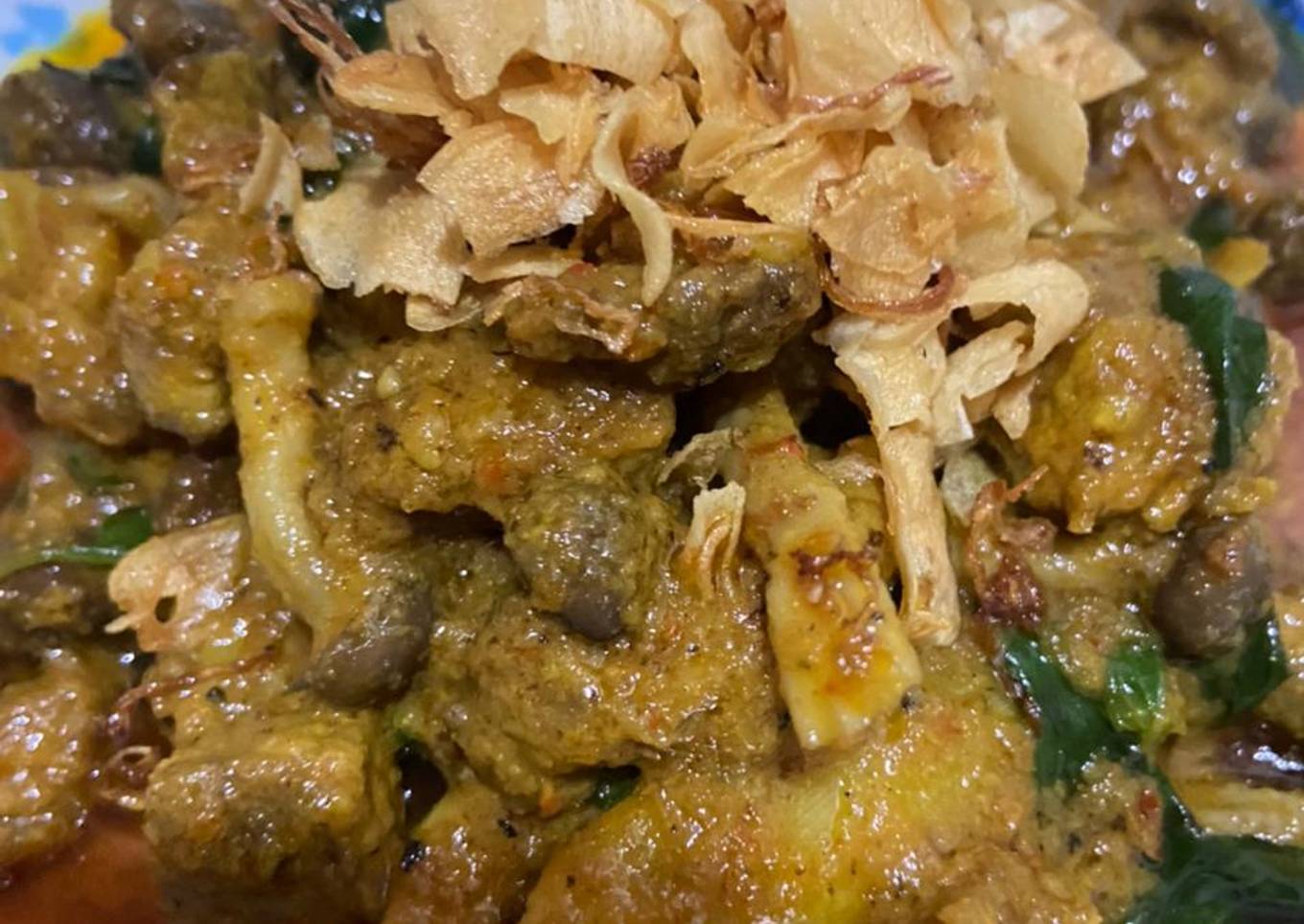 Rica Rica Daging dan Jamur