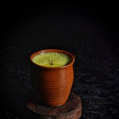 A picture of Turmeric latte.