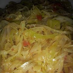 A picture of Fried Cabbage.