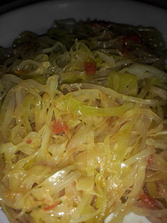 A picture of Fried Cabbage.