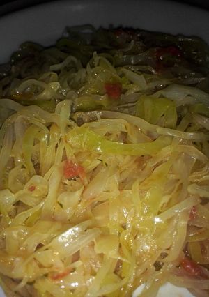 A picture of Fried Cabbage.