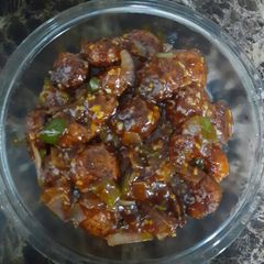A picture of Veg Manchurian.