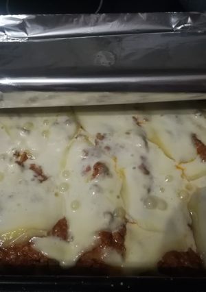 Sajtőrültek Lasagnája recept fotója