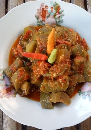 Foto resep Oseng terong sambal terasi