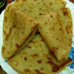 A picture of Pumpkin chapatis.