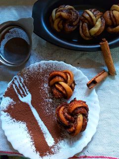 চকো সিনামন রোল (Choco Cinnamon Roll recipe in Bengali) রেসিপির প্রধান ছবি