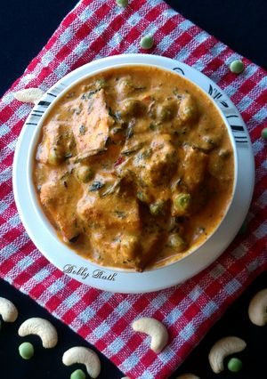 A picture of Paneer methi malai matar.
