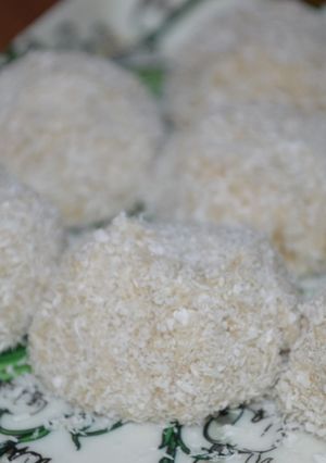 Una foto de Cocadas de avena