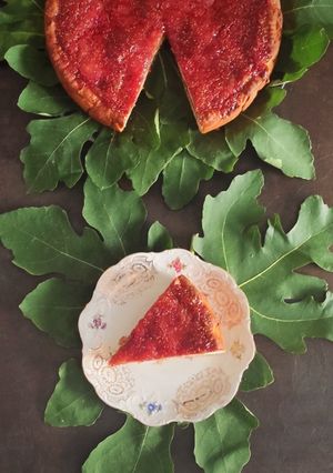 Foto di ✨ Torta settembrina con frolla morbida ai fichi e mandorle ✨