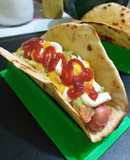 Tacos con vienesas 🌯