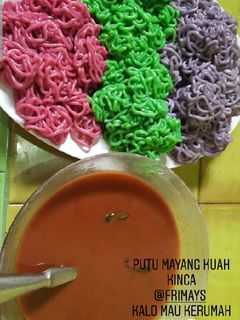 Foto resep Putu mayang kuah kinca