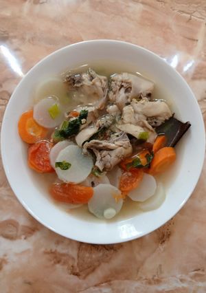Foto resep Sup Ayam Lobak Putih