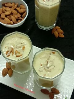 बादाम मावा मिल्क शेक (Badam shake recipe in hindi) रेसिपी मुख्य फोटो