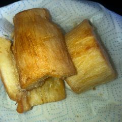 Fried Cassava/Muhogo A picture of Fried Cassava/Muhogo.