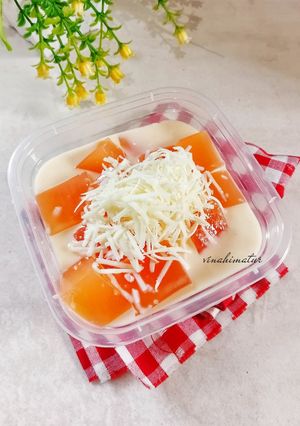 Foto resep Milky Cheese Mango Jelly