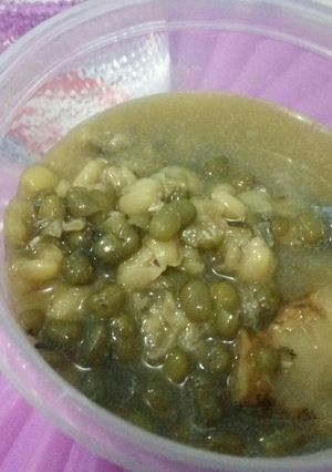 Foto resep Burjo (bubur kacang ijo)